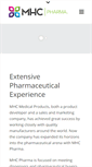 Mobile Screenshot of mhcpharma.com