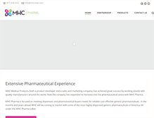 Tablet Screenshot of mhcpharma.com
